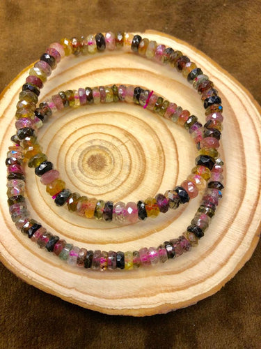 Multi-coloured Tourmaline Bracelet