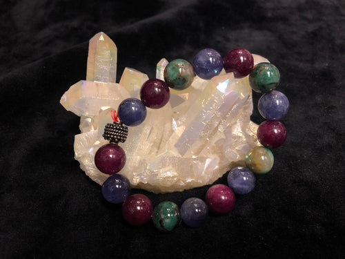 Ruby X Sapphire X Emerald Bracelet