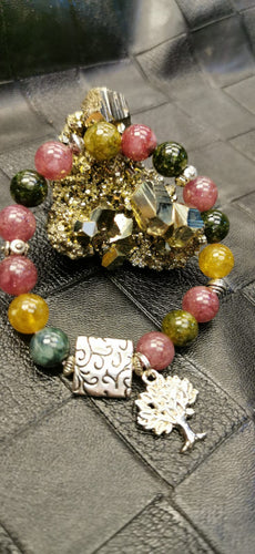 Multicoloured Tourmaline Bracelet