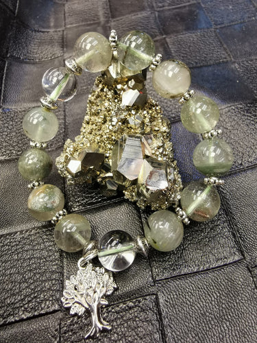 Green Phantom Quartz Bracelet